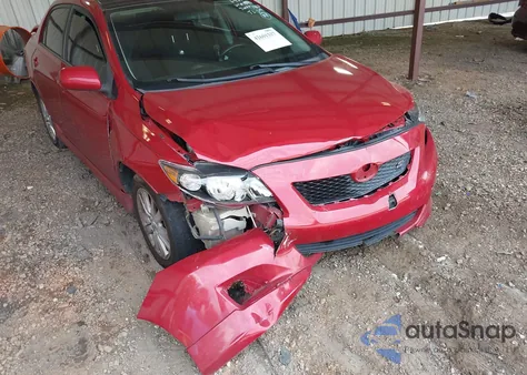 2009 Toyota Corolla S from USA, damaged, VIN 2T1BU40E19C041899